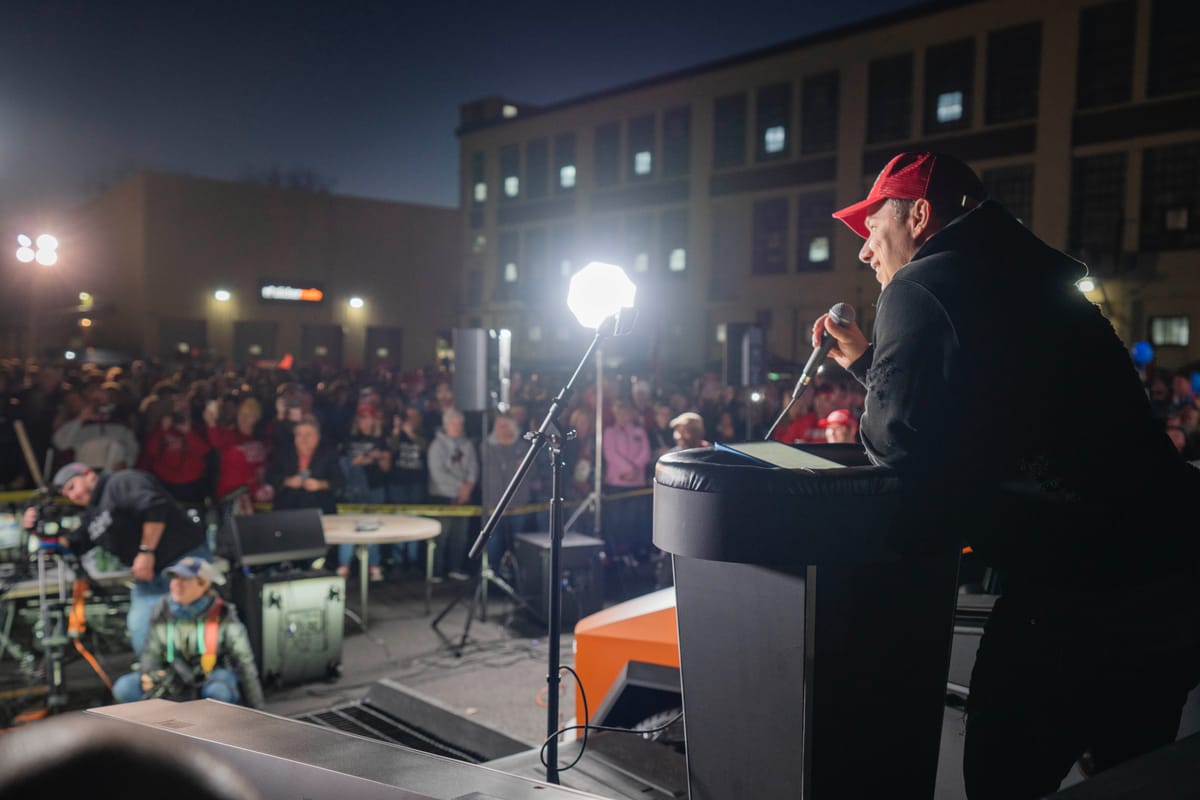 The story behind my first political speech