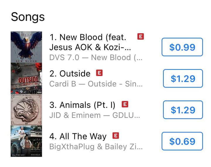 New Blood goes to #1 on iTunes in response to NYS Conservative Chairman Kassar's threat to kill Constantino